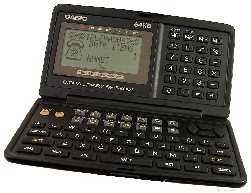 Casio Phone Book