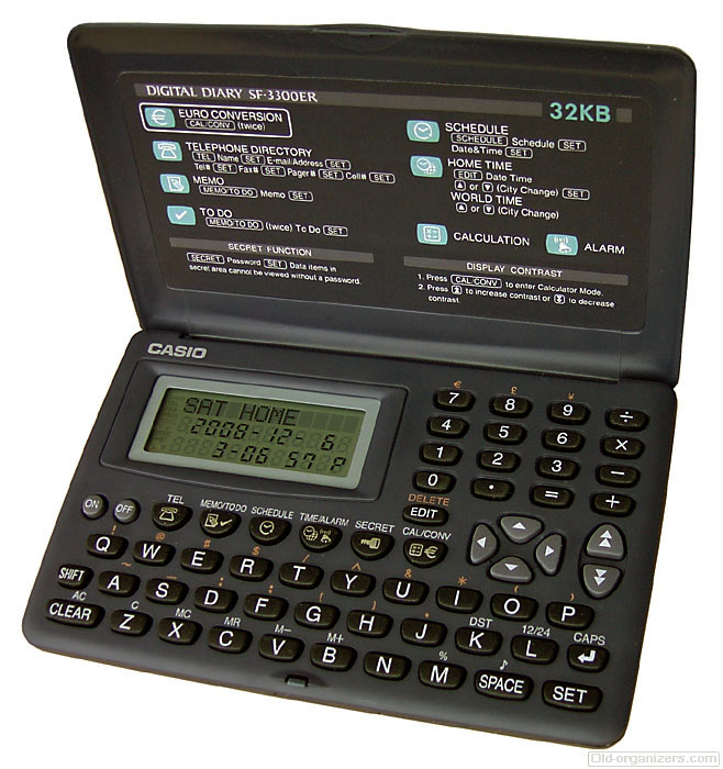 Casio SF-3600 Digital Diary Personal Organizer 